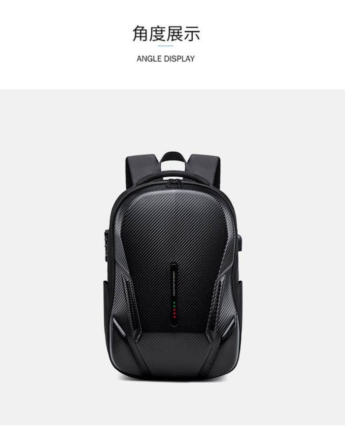 B006 OEM men black eva sports laptop backpack - Image 4