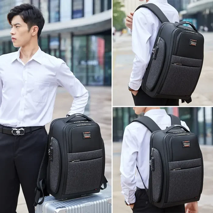 B028 Portable Lightweight Large Capacity Laptop Backpack - Image 3